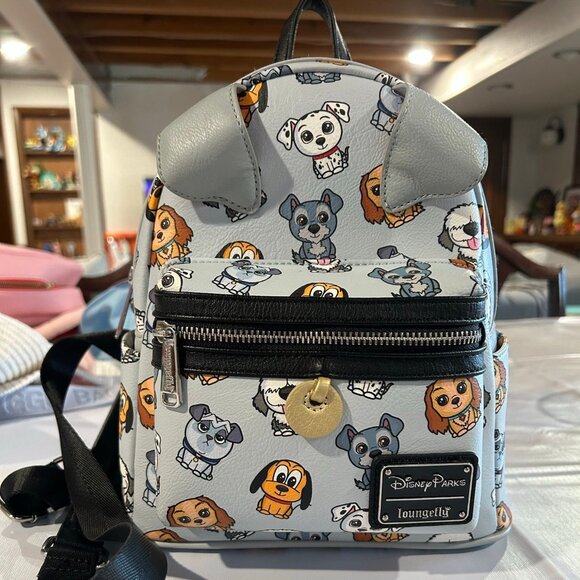 disney dogs loungefly mini backpack Handbag Lady Tramp Dalmatian Gray : Clothing, Shoes & Jewelry Crafted from durable nylon Disney Parks Loungefly Disney Dogs